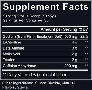 MADECQ PREWORKOUT